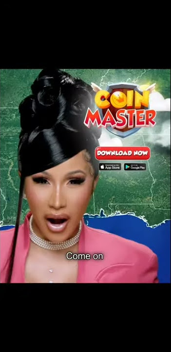 Funny Cardi b Coin Master ad