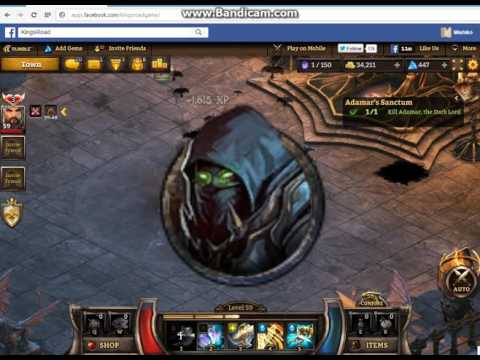 KingsRoad 59lvl-ანი  მეომარით ბოლო ტური