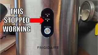 UPDATE: Frigidaire Mini Icemaker Review - "add water" sensor broken