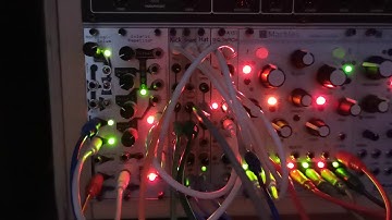 2hp Drums through the mimeophon.