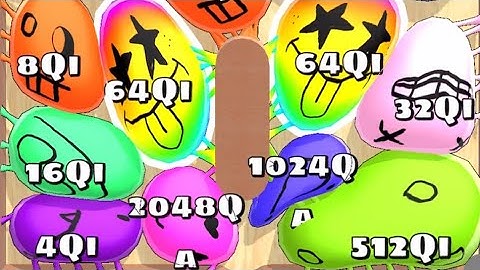 Blob Merge 3d | Mobile Game |GamePlay | ios android games | satisfying relaxing game (Part 31)