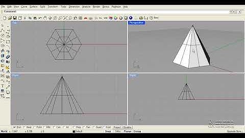라이노 기초 강좌 12 (모델링기본원리)