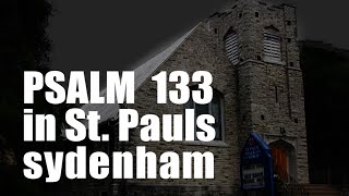 🎤 Psalm 133 Song - Ordained His Blessing - Jason Silver - Sung in Old St. Paul's Anglican Church