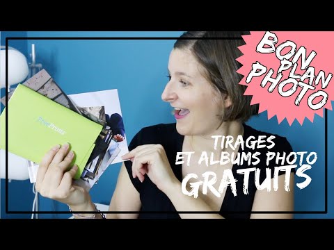 Comment recevoir des tirages et albums photos gratuits ? tous les mois ? #bonplan