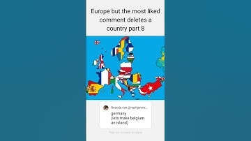 Europe but the most liked comment deletes a country part 8 #europe #mapping #comment #part8 #germany