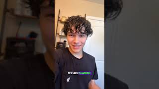 try out a new hair diffuser on my wavy hair #waveshair... #Shorts #nathannokk