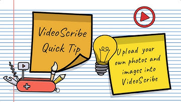 Quick VideoScribe Tip - Upload your own images into VideoScribe
