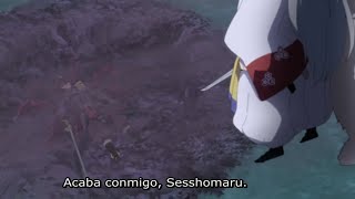 Hanyo No Yashahime: Sengoku Otogizoushi - Sesshomaru derrota a Kirinmaru