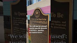 Full New historical marker recognizes queer history in downtown Austin Guide