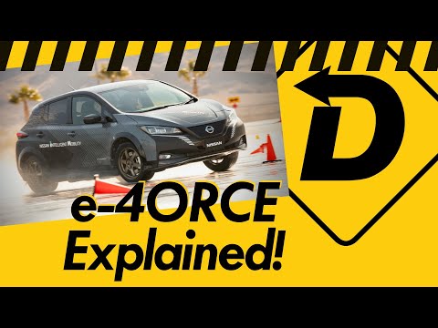 An Affordable All-Wheel Drive EV?  Driving Nissan’s Prototype e-4ORCE!