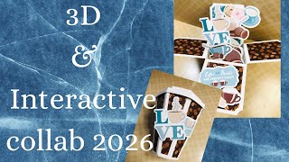 #3dActive4poet collab -  donut box Diamond Press