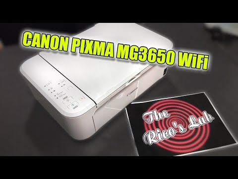 📦 Unboxing Canon PIXMA MG3650 WiFi.