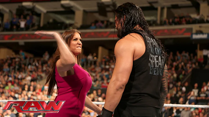 Stephanie McMahon is furious with Roman Reigns: Ra...