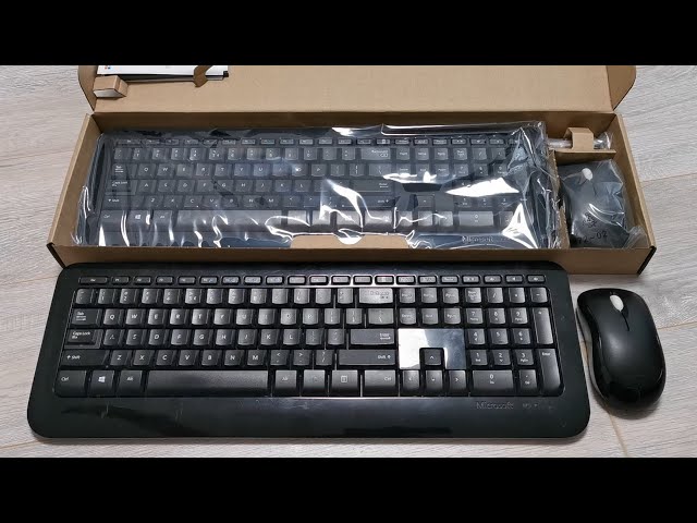 Teclado de Microsoft & Mouse: Wireless Desktop 850