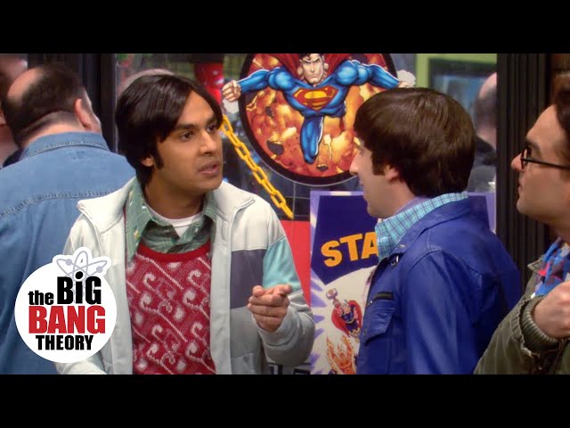 Raj Doesn’t Like Stan Lee’s Characters’ Names | The Big Bang Theory class=