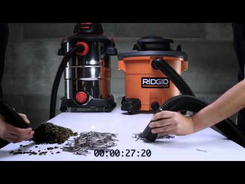 RIDGID WD1270 12 Gallon Wet/Dry Vac Review Comparison - YouTube