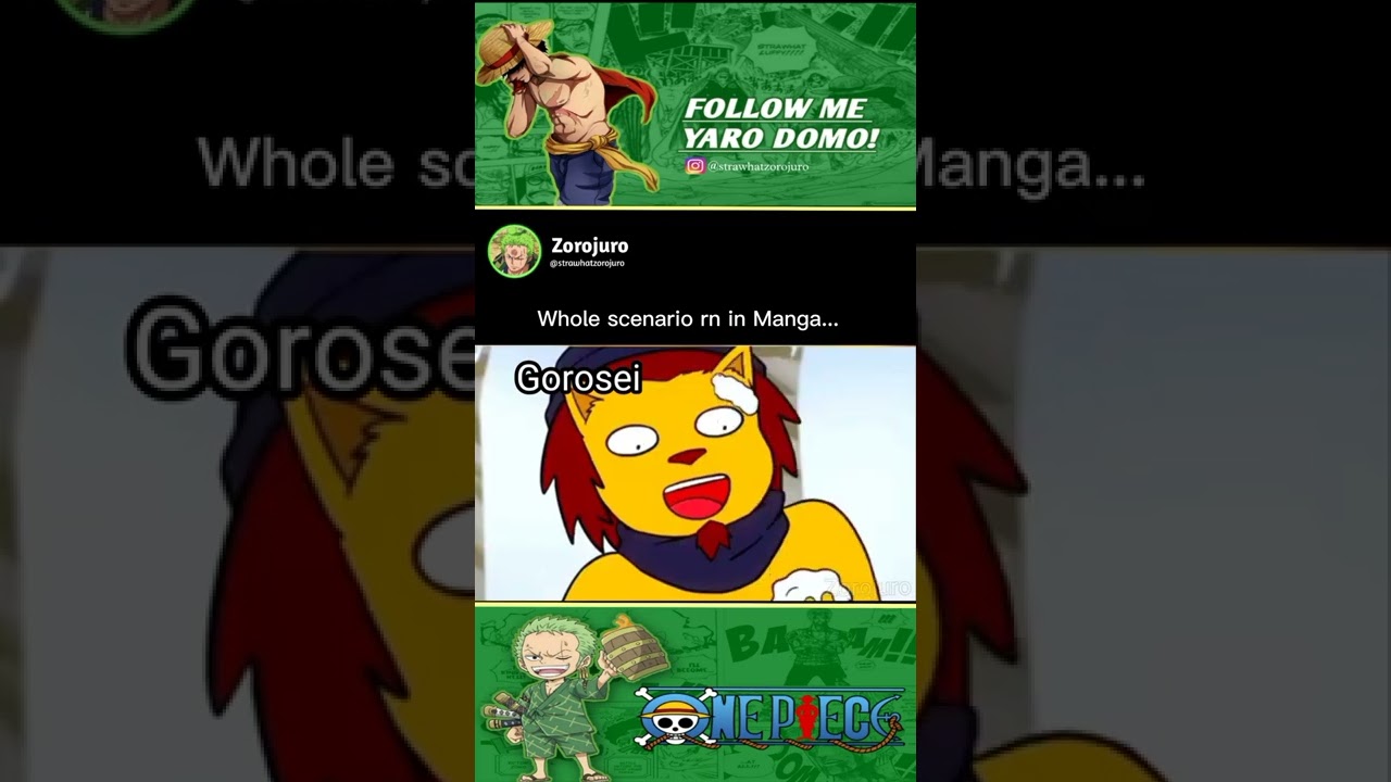 one piece manga scenario 