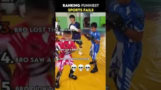 Ranking Funniest Sports Fails #shorts #funny
