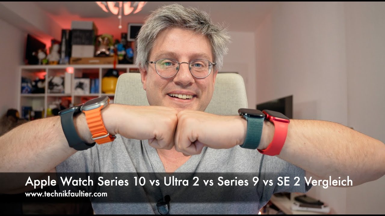 Apple Watch Series 10 vs Ultra 2 vs Series 9 vs SE 2 Vergleich - YouTube