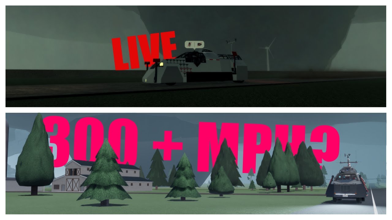 300+ MPH(?) tornado chasing with viewers | Twisted + Helicity ROBLOX ...