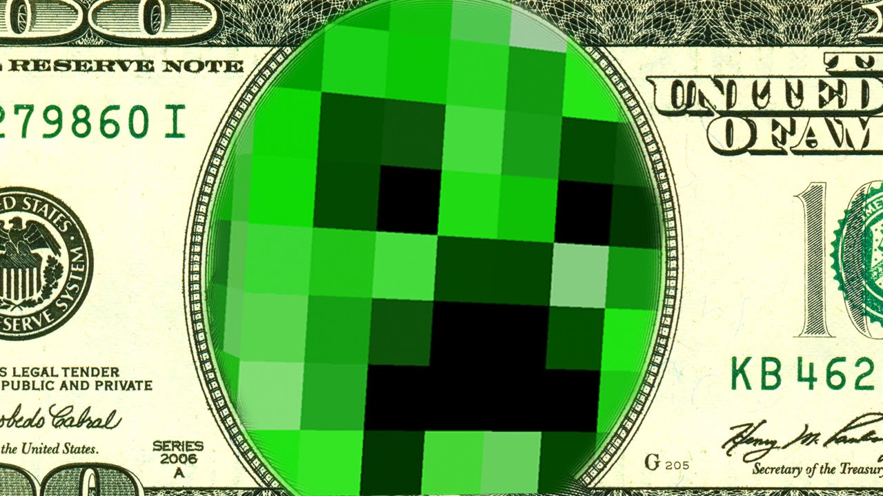 100 DOLLAR CREEPER! Minecraft NEW 1.8 Minigame: Monster's Ice - YouTube