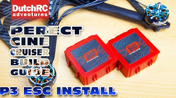 Perfect Cine Cruiser Build Guide - P3 RushFPV Blade ESC Install How-To