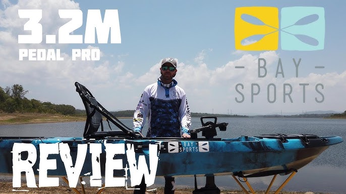 Bay Sports - 2021 Pedal Pro Fish 3.2m Pedal Kayak (HD Walkthrough Video) 