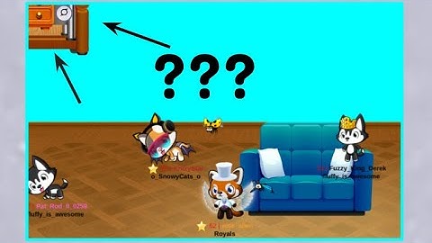 How is there furniture in the roof??