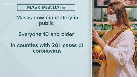 Face mask mandate for Texas in effect as of July 3