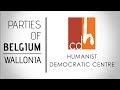 Centre dmocrate humaniste  humanist democratic centre  belgium federal election 2019