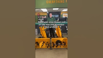 Cub Cadet Snowblower Sale at Weingartz – Now Through November 15, 2024! #Weingartz #CubCadet #Snow