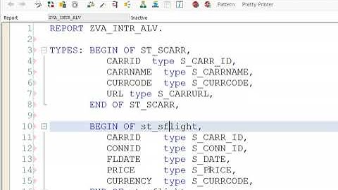 SAP ABAP Interactive ALV