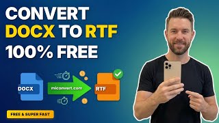 Convert DOCX Files to RTF Format Free Online | MiConvert.com screenshot 1