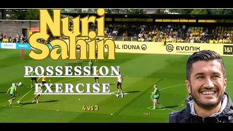 Possession Exercise Nuri Sahin (Borussia Dortmund)