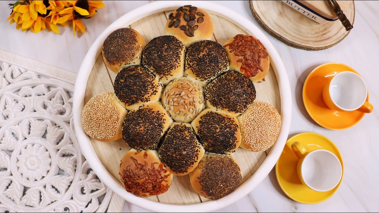 Особенно мягкие, красочные булочки