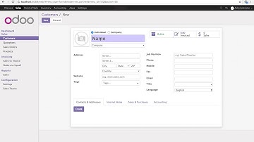 Odoo POS debt setup