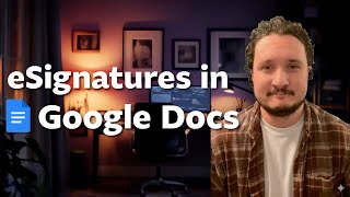 Docusign Alternative: Accept e-signatures with Google Docs