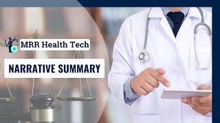 Medical Narrative Summary Services | Outsource Medical Record Summary Services | MRR Health Tech