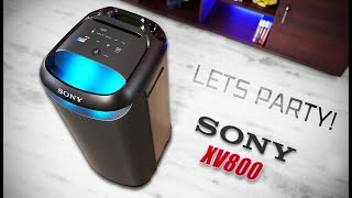 The Perfect Party Speaker - Sony SRS - XV800 🔥