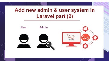 Add new user and Admin system in Laravel part - 2