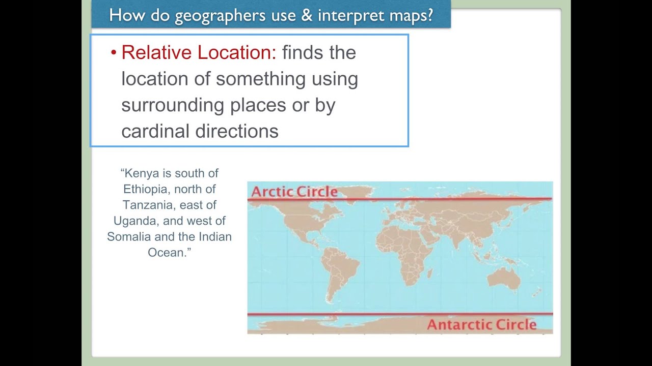 1.2. How Do Geography Geographers Use  Interpret Maps? (Pt 1)