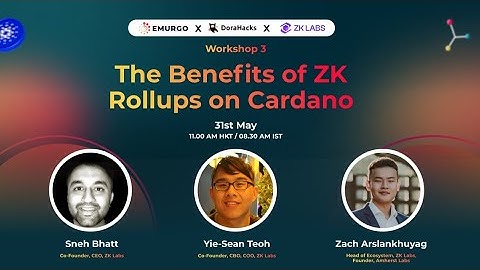 The Benefits of ZK Rollups on Cardano | Cardano EMURGO BUILD 2023 Hackathon