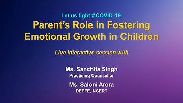 Sahyog on Live Interaction on PMeVIDYA  : Patent