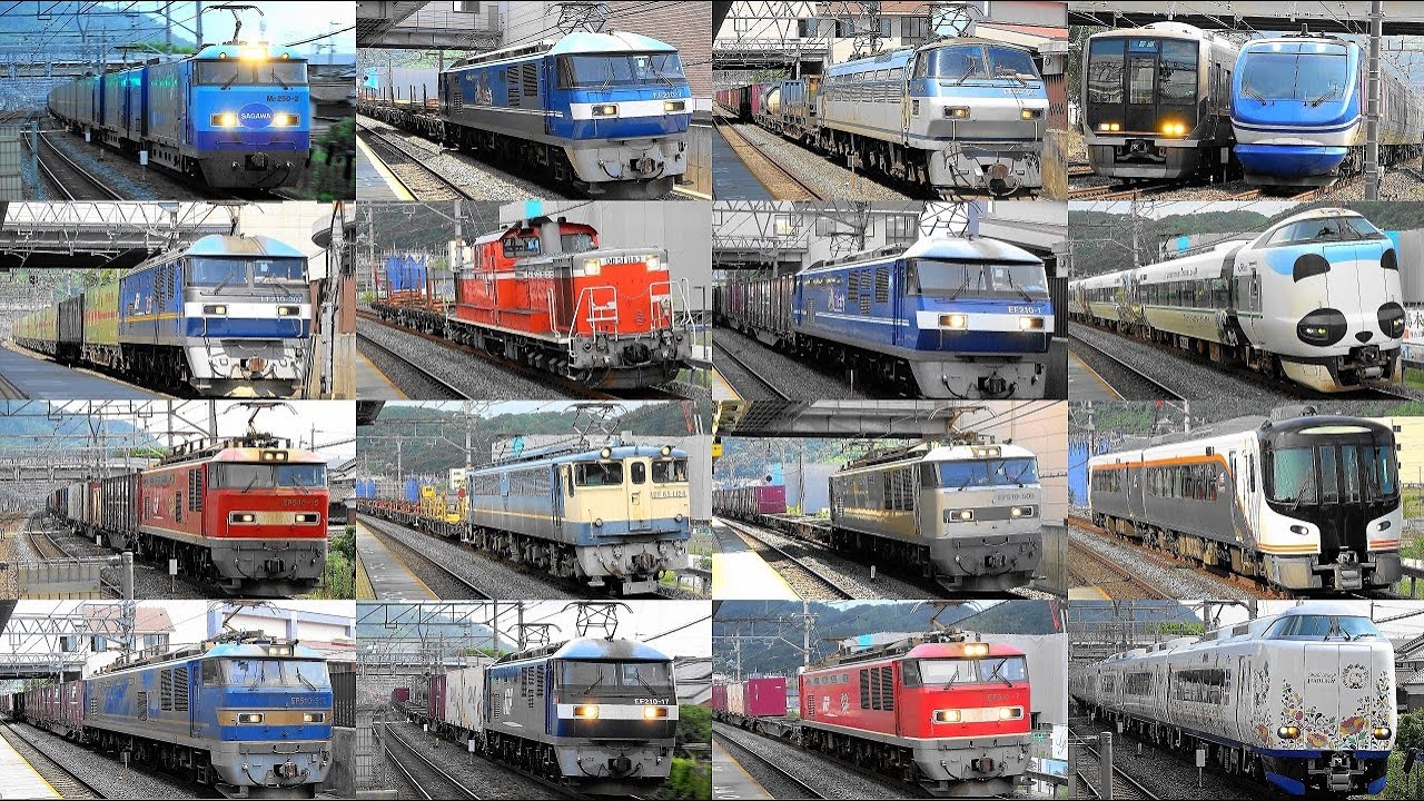 ネタ盛りだくさん♪2023,7,10~11 貨物列車いろいろいっぱい39本 豪快