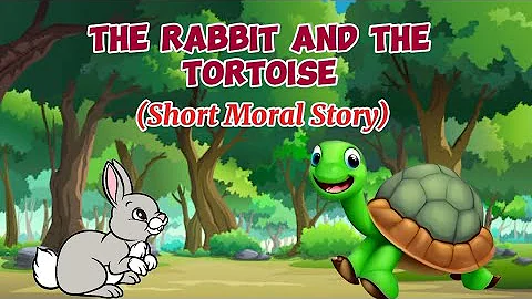 The Rabbit And The Tortoise | One Minute Story | Childenzia English Story