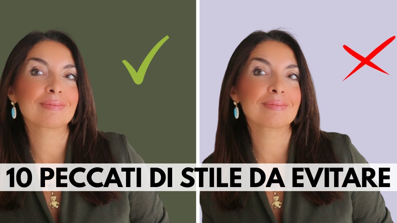 VESTIRSI BENE CON POCO: 10 ERRORI di STILE da EVITARE