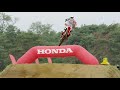 DBR EXCLUSIVE: Graeme Irwin tests 2022 CRF250R Honda