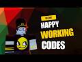 WORKING PROMO CODES FOR HAPPY | ROBLOX