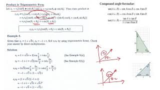 Complex Numbers Multiplication in Trigonometric forms- 1