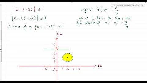 P3 Complex Numbers | Argand Diagrams and Loci | Practice Questions (Part 2)